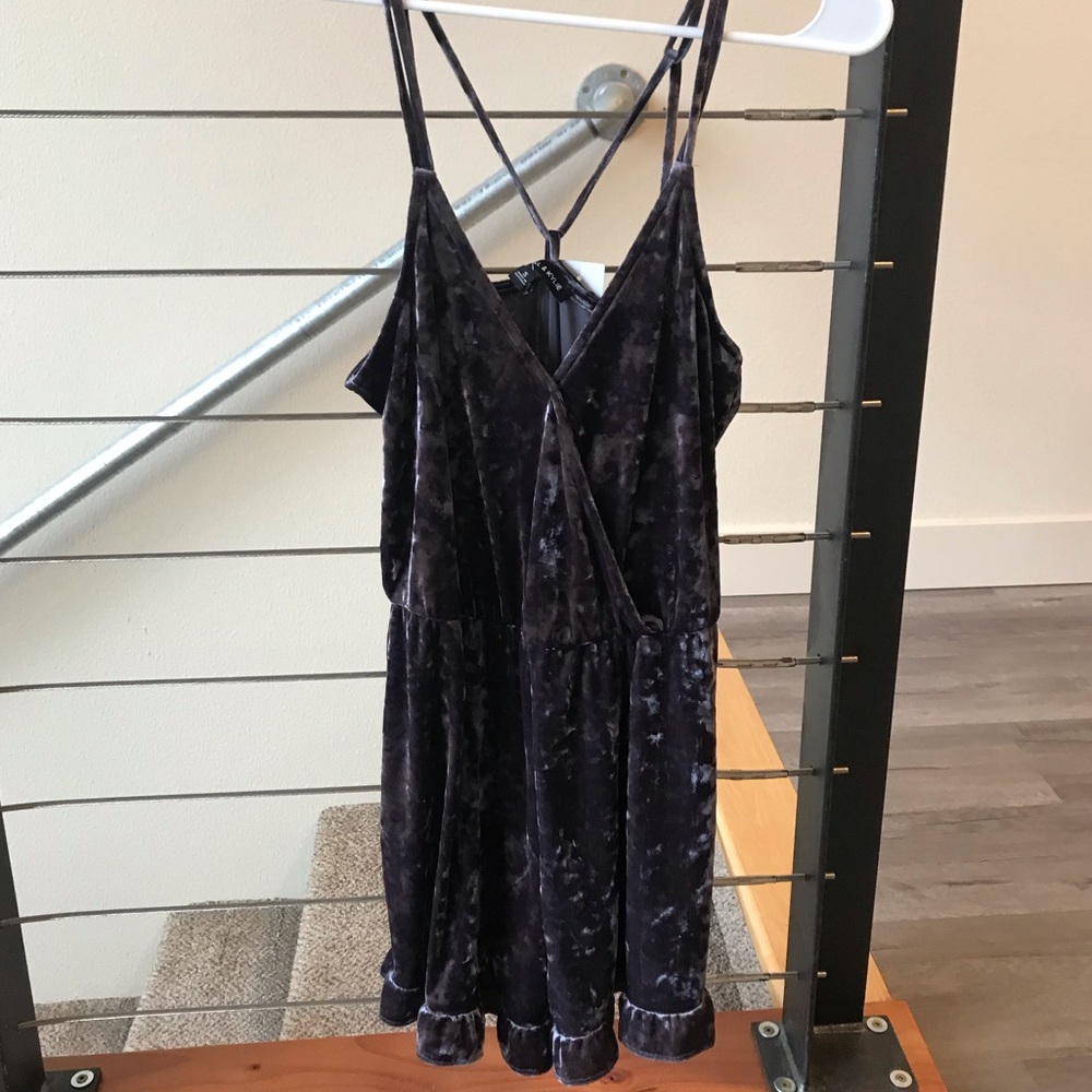 Velvet Romper